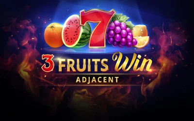 3 Fruits Win: 10 Lines free social slot-style game preview